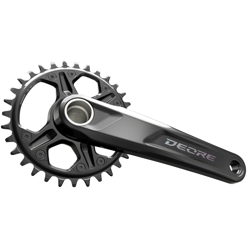 Shimano Deore FC-M6120-1 Crankset – 170mm, 12-Speed, 32t, Black