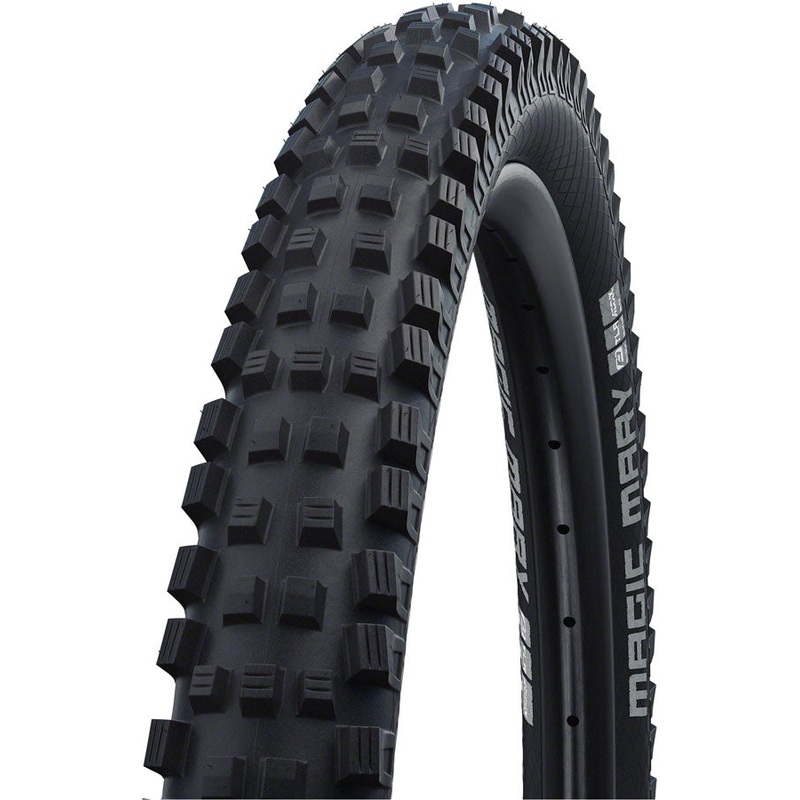 Schwalbe Magic Mary Tire – 27.5 x 2.4 Tubeless Folding BLK Evolution Line Super Downhill Addix Ultra Soft