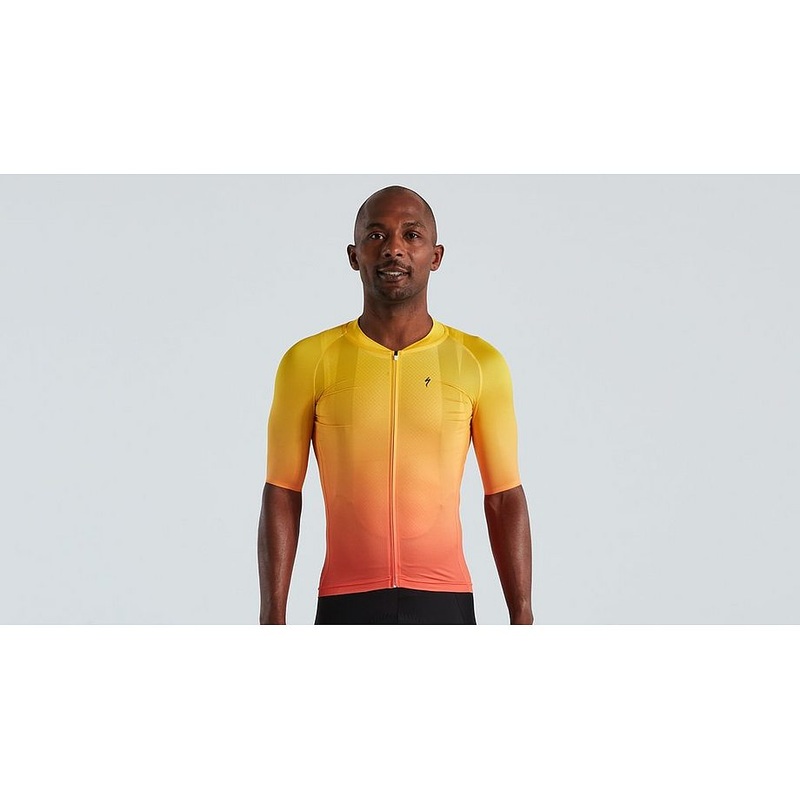Specialized Sl Air Fade Jersey Ss Men Golden Yellow Xl