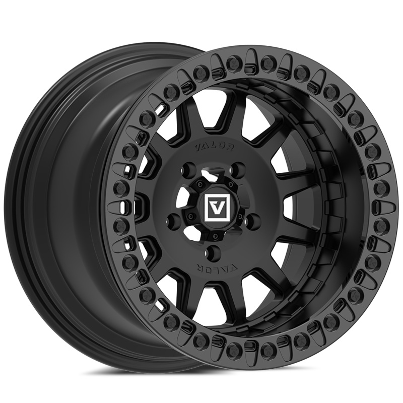 V09 BEADLOCK FLOW FORM 15X10 +0 5X114.3 SATIN BLACK