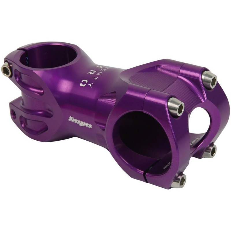 Hope XC Stem – 70mm 31.8 Clamp +/-0 1 1/8″ Purple