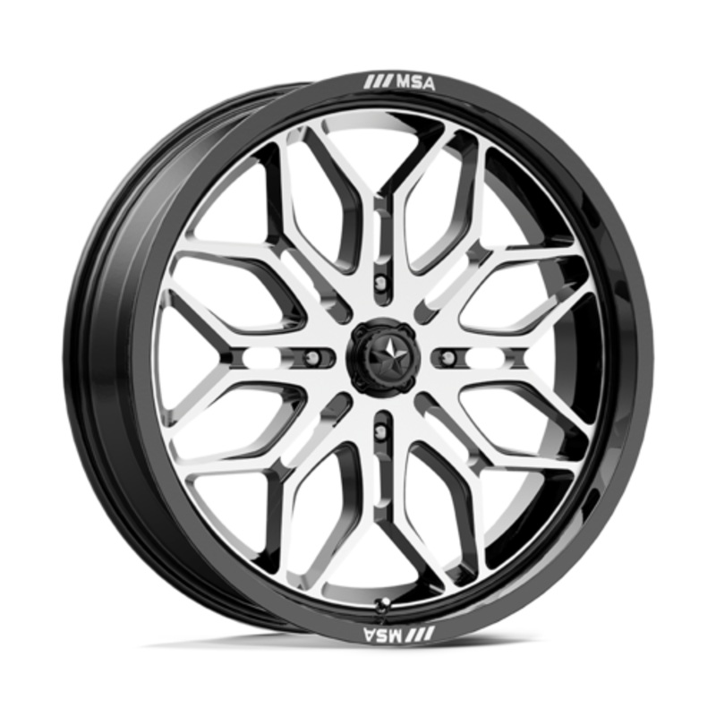 SNIPER UTV 18X7 4X156 115 G-BLK-MACH +10