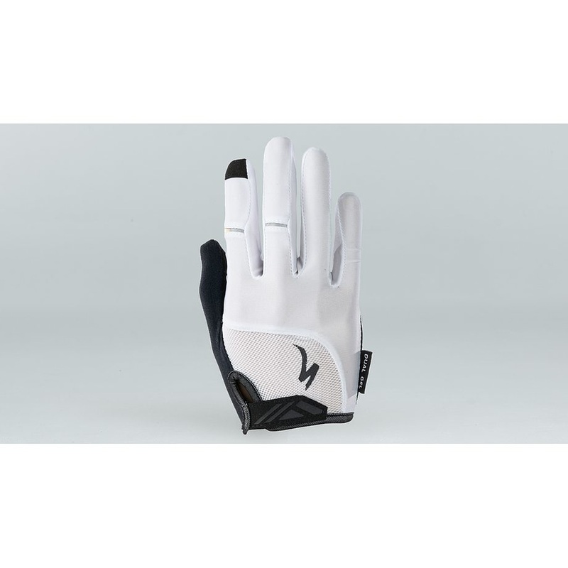 Specialized bg dual gel glove lf wmn white m
