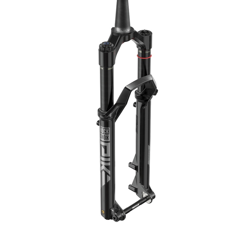 Rockshox Pike Ultimate Charger 3.1 RC2 Fork – 29 Inch – 1 1/8th – 1.5 Inch Tapered – 15x110mm Boost – 130mm Travel – 44mm – Charger 3.1 RC2 W/Buttercups – Gloss Black
