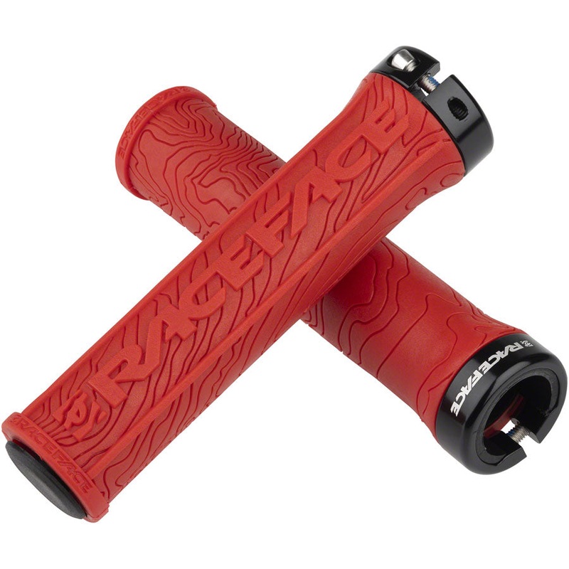 Race Face Half Nelson Lock-On Grip Red