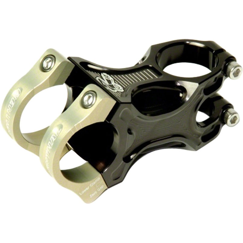 Renthal Apex 35 Stem – 50mm, 35 Clamp, +/-6, 1 1/8″, Aluminum, Black/Gold