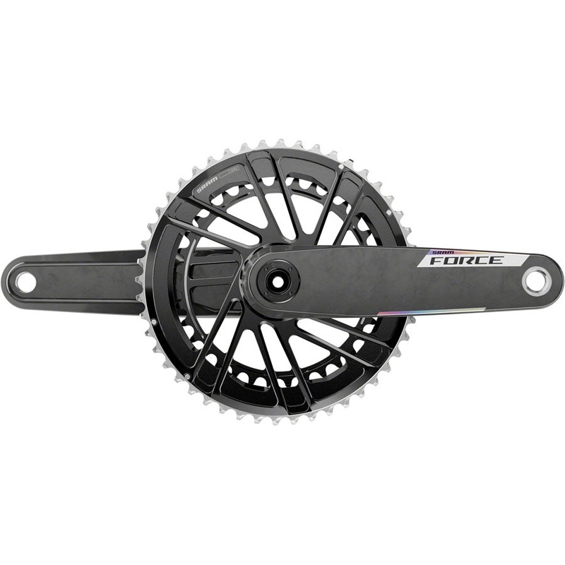 SRAM Force Crankset – 165mm, 12-Speed, 46/33t, 8-Bolt Direct Mount, DUB Spindle, Carbon, E1