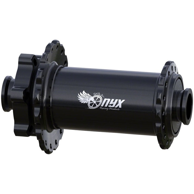 Onyx Vesper Front Hub – 32h – 15x110mm 6-Bolt – Black