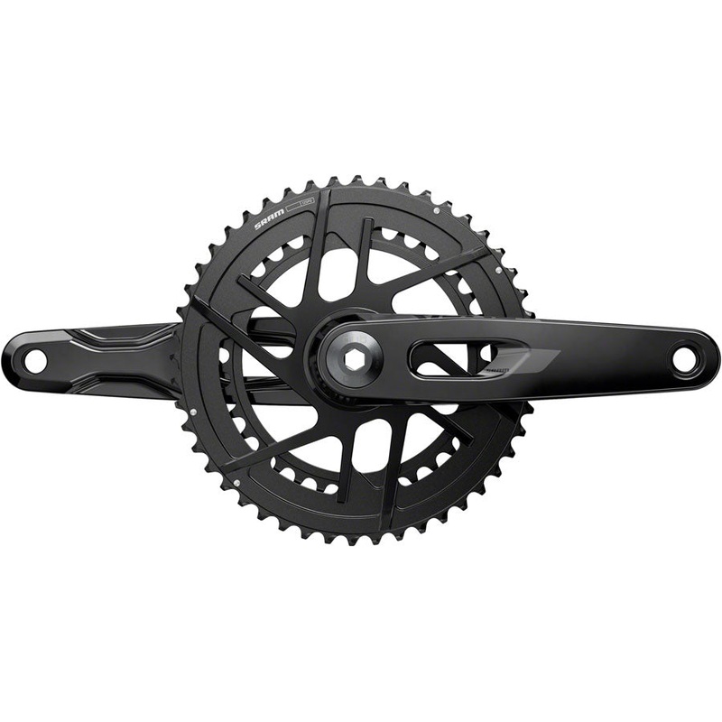 SRAM Rival Crankset – 165mm 12-Speed 46/33t 8-Bolt Direct Mount DUB Spindle BLK E1