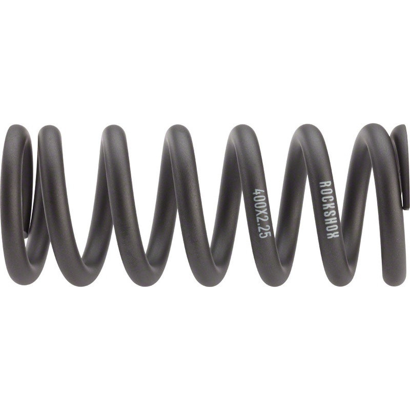 RockShox Vivid/ Kage Coil Spring: 550lb, 8.5″/ 8.75″ x 2.75″, Gray
