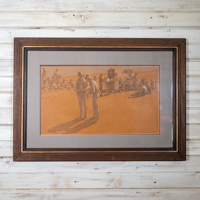 Dinner on the Plains By David Nordahl