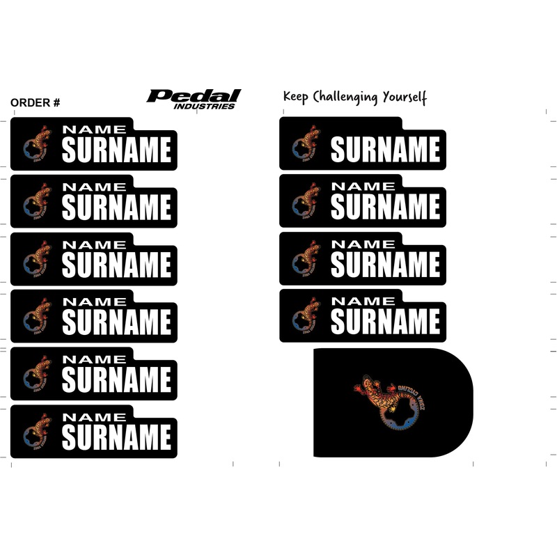 Zona Cycling 2024 ID Sticker Bikes & Gear