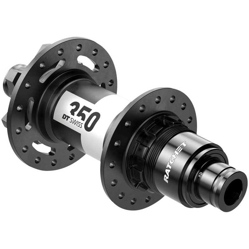 DT Swiss 350 Rear Hub – 12 x 157mm, 6-Bolt, XD, Black, 32H, 36pt