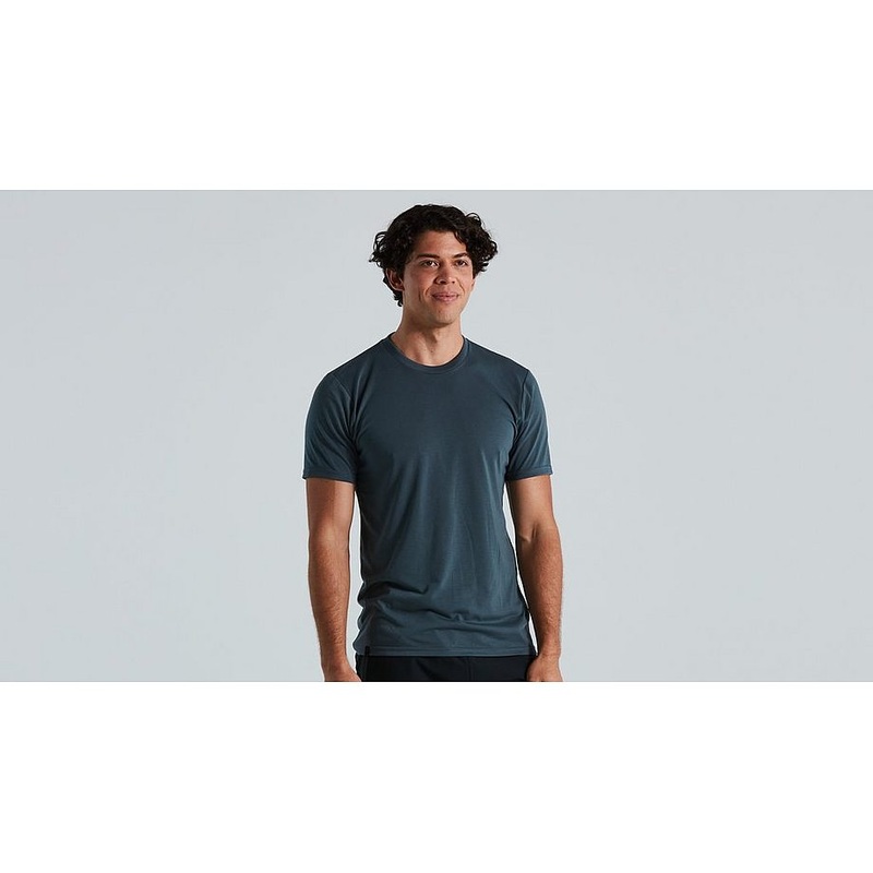 Specialized Drirelease Tech Tee Ss Men Cast Battleship Xxl