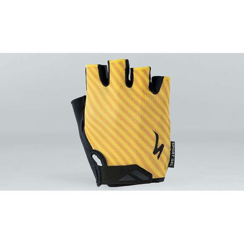 Specialized Bg Sport Gel Glove Sf Brassy Yellow Stripe S