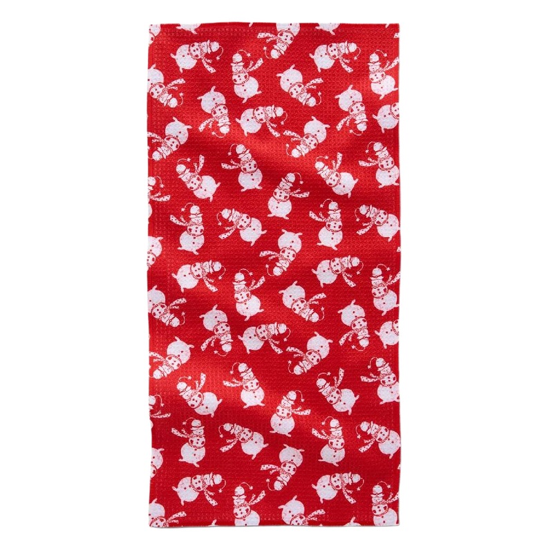 Smiley Frosty Tea Towel