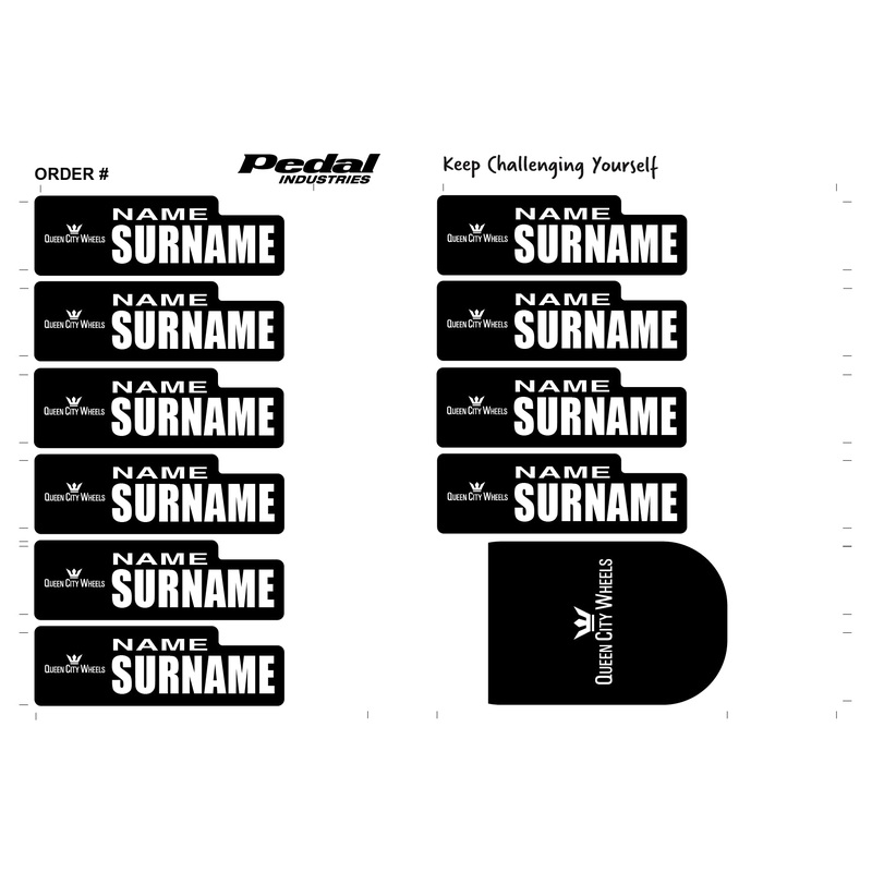 Queen City Wheels 2025 ID Sticker Bikes & Gear