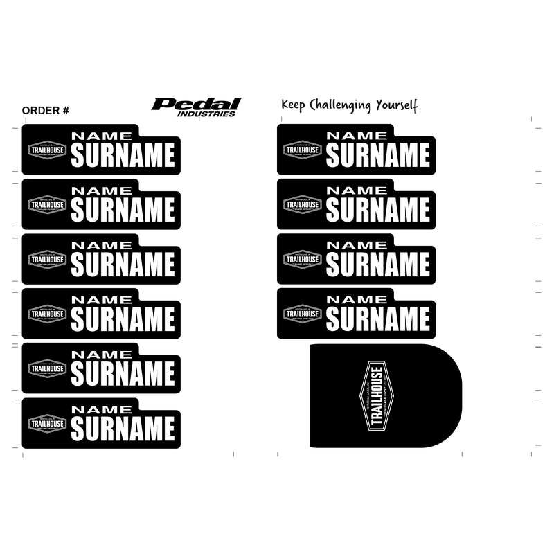 Trail House 2024 ID Sticker Bikes & Gear