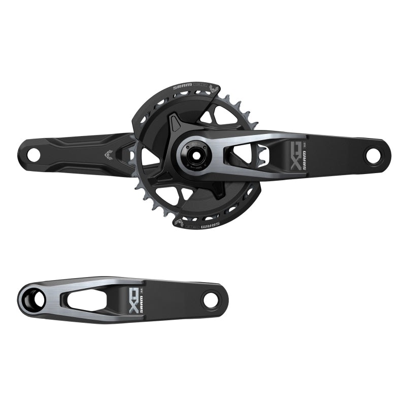 X0 Eagle T-Type Wide Crankset – 175mm 12-Speed 32t Chainring Direct Mount 2-Guards DUB Spindle Interface BLK V2