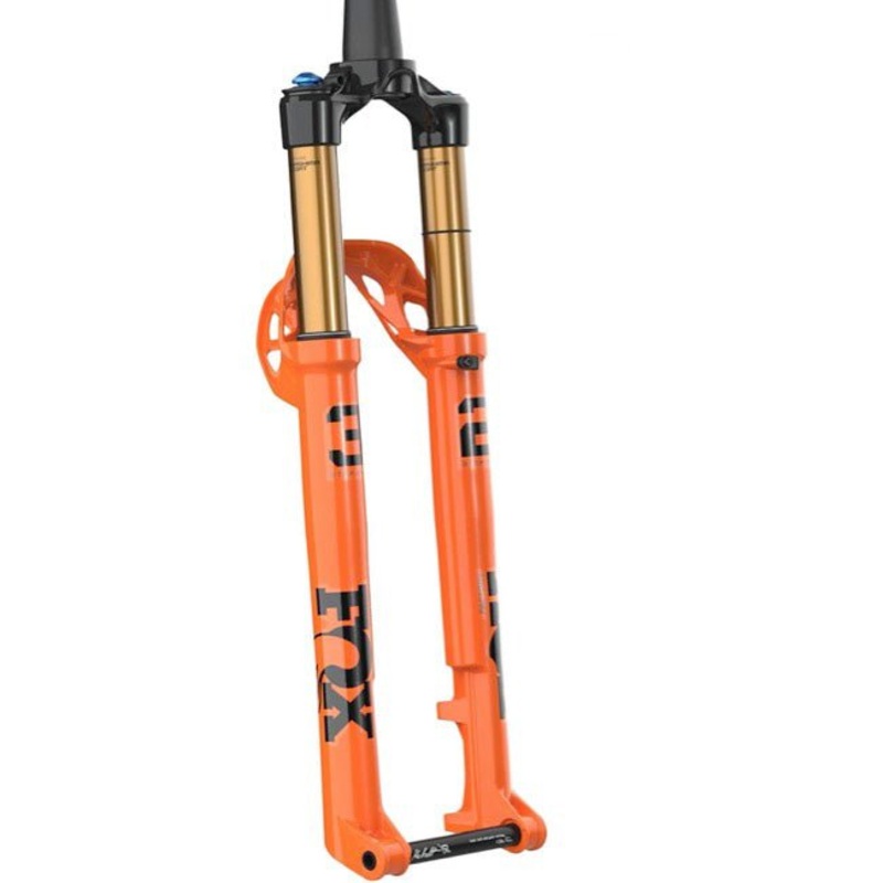 2025 Fox 32 Factory Step Cast Fork – Shiny Orange – 29″ – 100mm – GRIP SL w/ Remote
