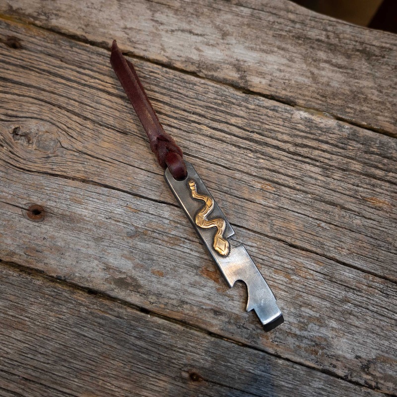 Dan Conway Brass Snake Cowboy Tool