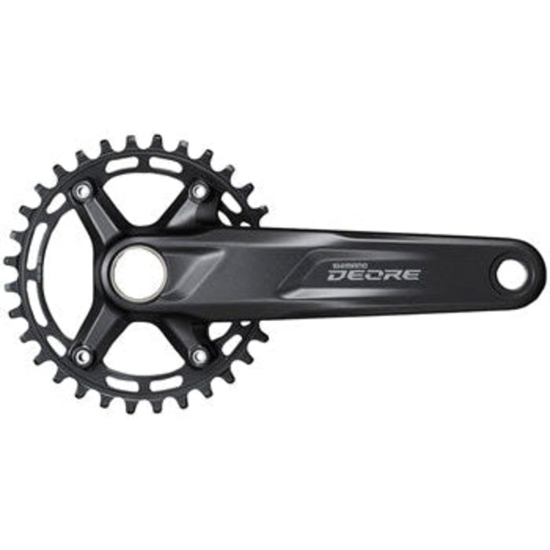 Deore FC-M5100-1 Crankset – 175mm 10/11-Speed 32t 96 BCD Hollowtech II Spindle Interface BLK