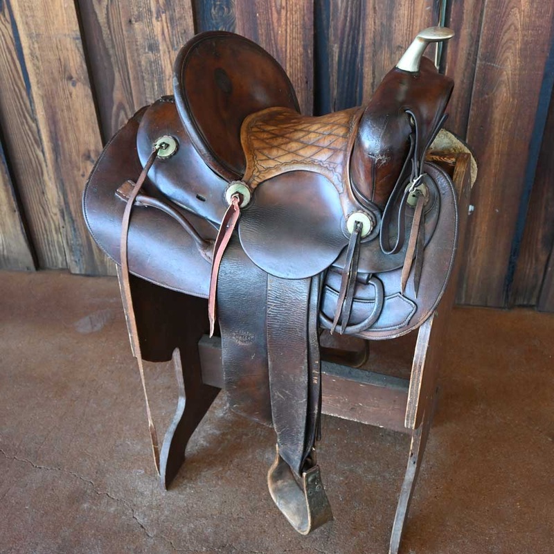 R.T. Frazier 1900’s Saddle w/Unique Seat