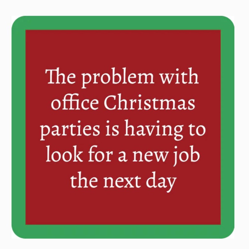 “Office Christmas Party” Coaster