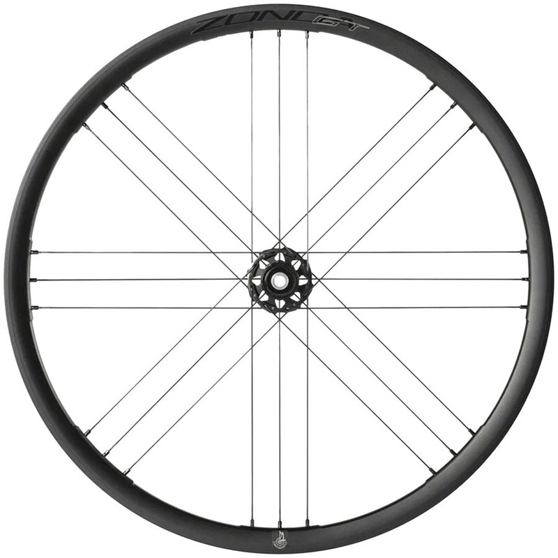 Zonda GT Front Wheel – 700c 12 x 100mm Center-Lock 2-Way Fit BLK