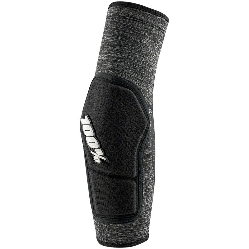 100% Ridecamp Elbow Guards – Gray/Black, Large