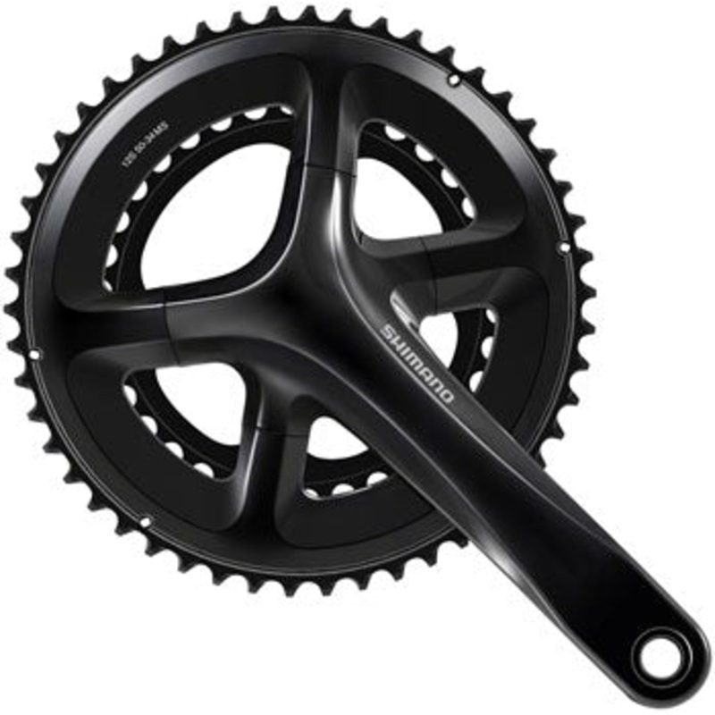 105 FC-RS520 Crankset – 175mm 12-Speed 50/34t 110 Asymmetric BCD Hollowtech II Spindle Interface BLK