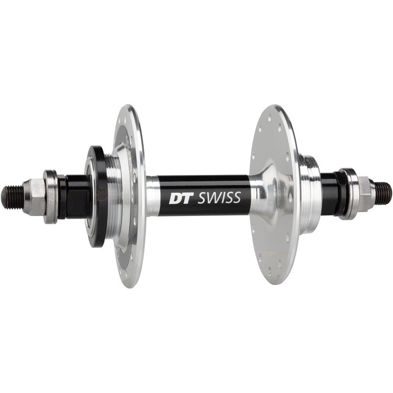 DT Swiss 370 Track Rear Hub – 10 x 1 Threaded x 120mm Rim Brake Threaded Polished 24H