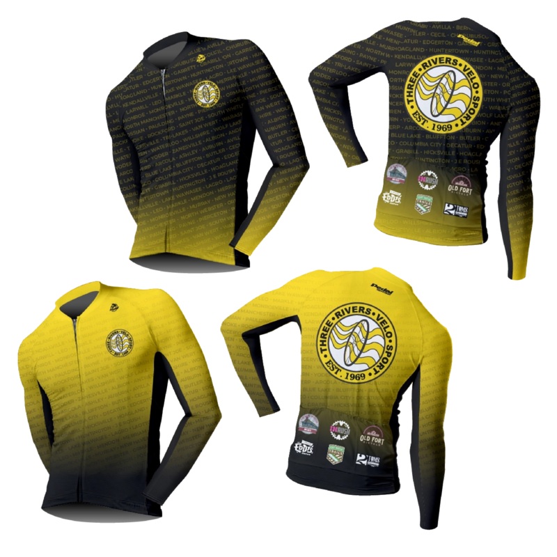 3RVS 2025 WOMEN’S Long Sleeve PRO JERSEY 2.0 (2 Color Variants) Black