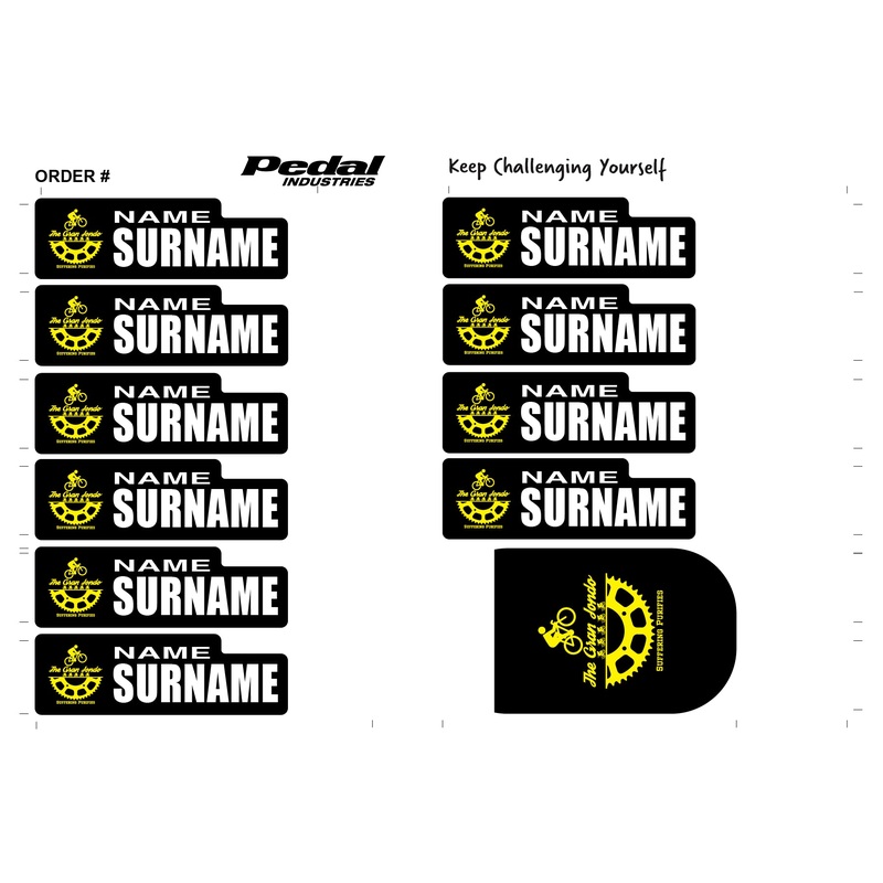 The Gran Jondo 2024 ID Sticker Bikes & Gear