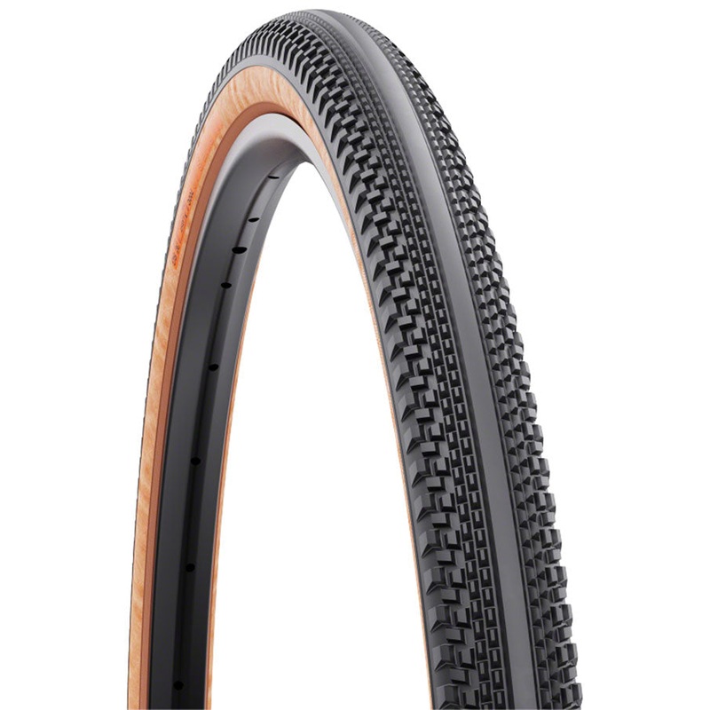 WTB Vulpine S Tire – 700 x 40 TCS Tubeless Folding BLK/Tan Light/Fast Rolling Dual DNA SG