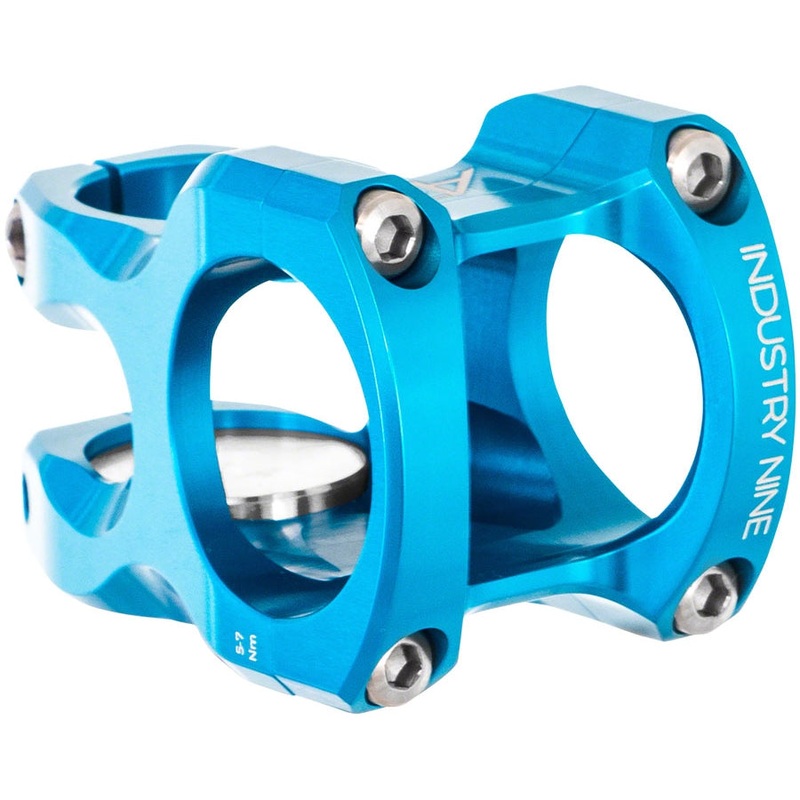 A318 Bike Stem – 31.8mm Clamp, +/-4.4, 1 1/8″, Aluminum, Blue