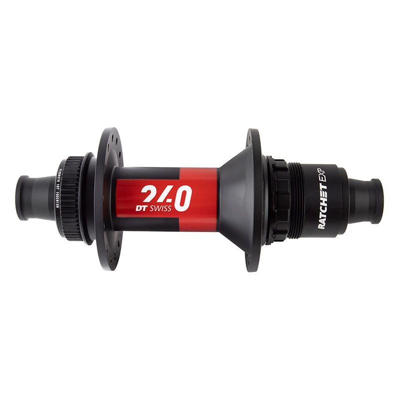 DT Swiss 240 EXP Rear Hub – 12 x 148mm Center-Lock XD Black/Red 28H 36pt