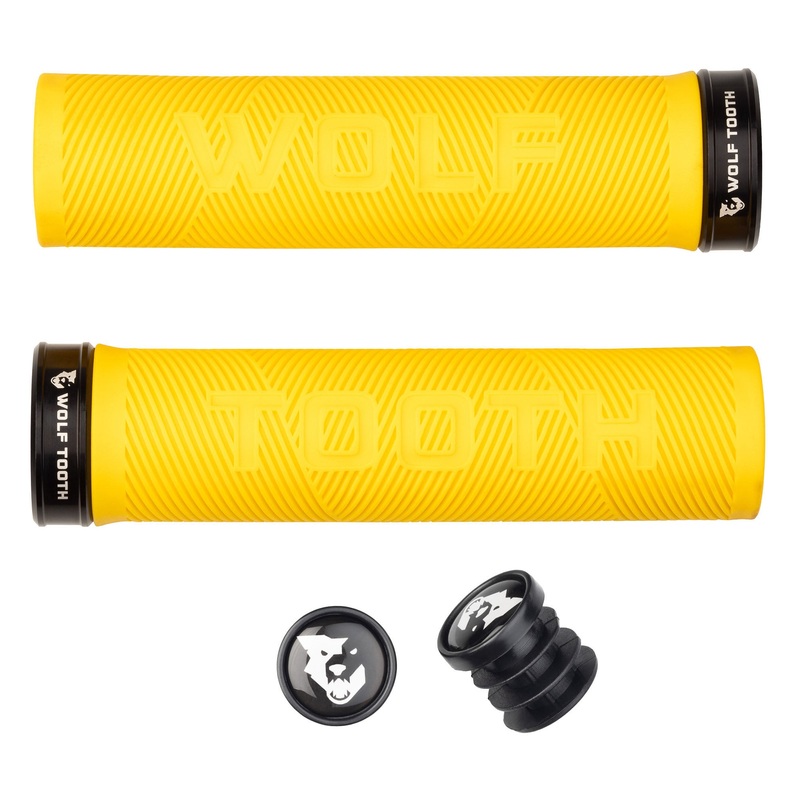 Components Echo Lock-On Grip Set Yellow/Black