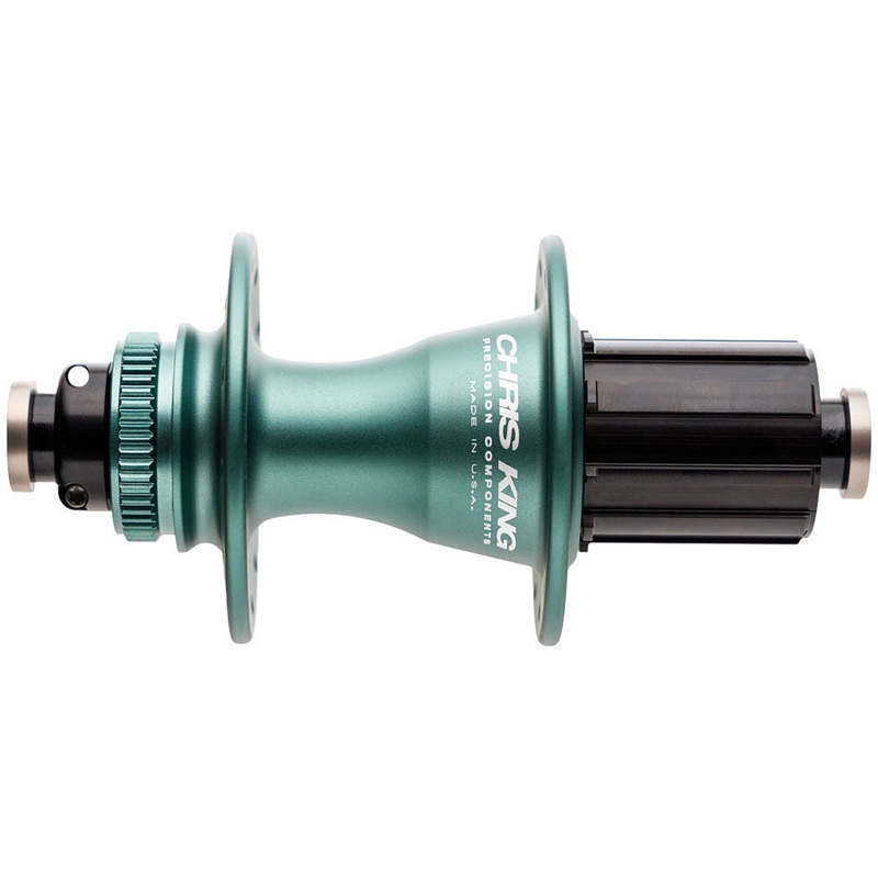 Chris King R45D Rear Hub – 12 x 142mm, Center-Lock, HG 11 Road, Matte Jade, 32H