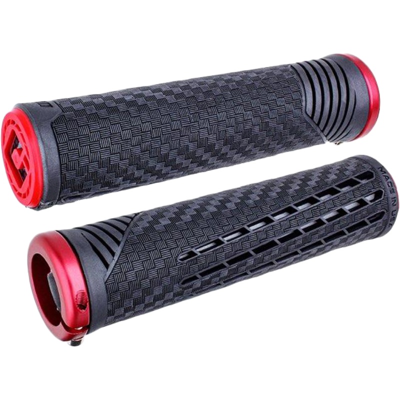 Cf11 V2.1 Bmx Grips Pearl Blk/Red W/Matte Red