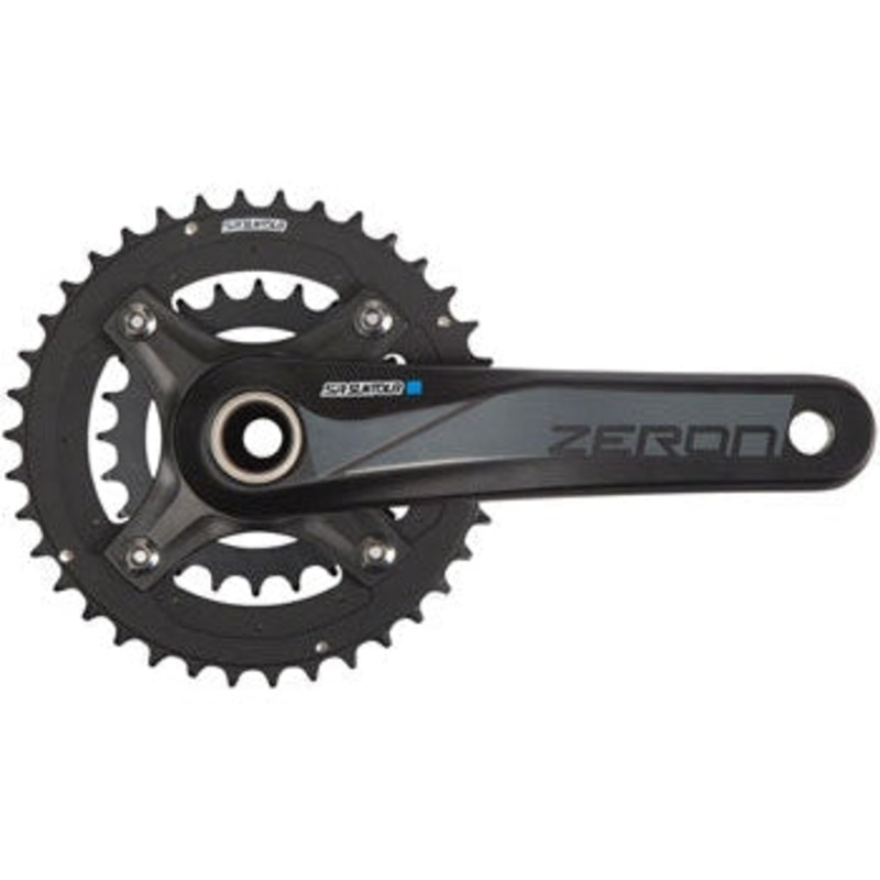 Zeron AX-BT Bicycle Crankset – 175mm, 10-Speed, 36/22t, 104/64 BCD, Hollowtech II Spindle Interface