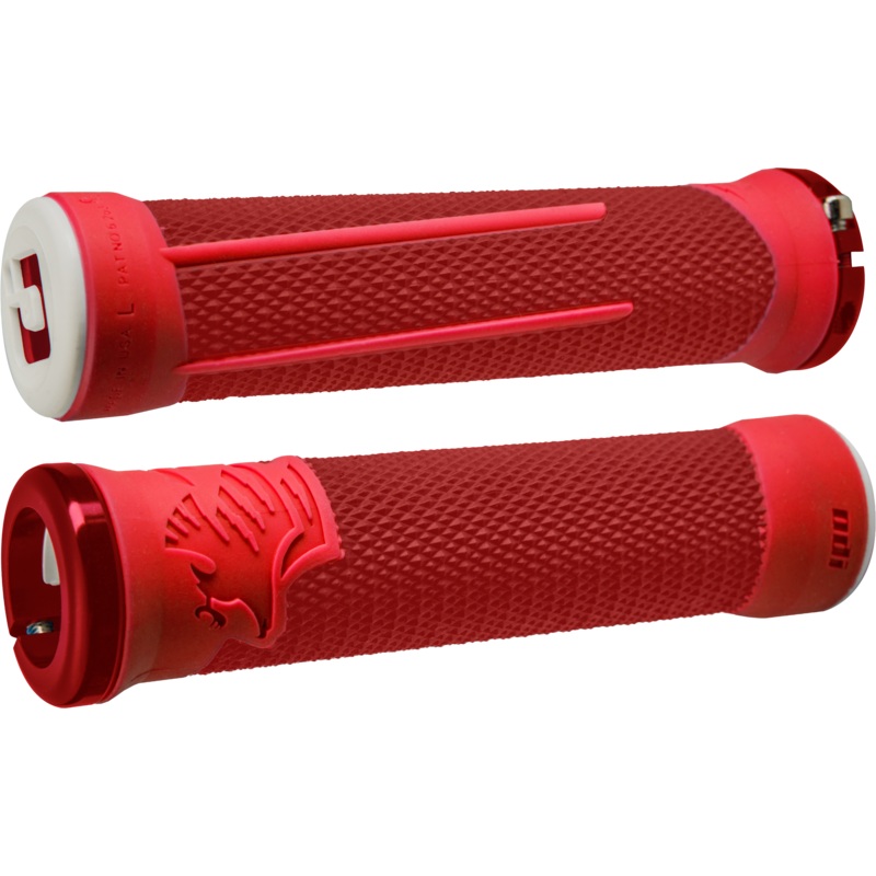 Ag 2 Mtb/Bmx Grips Red/Fire Red W/Red