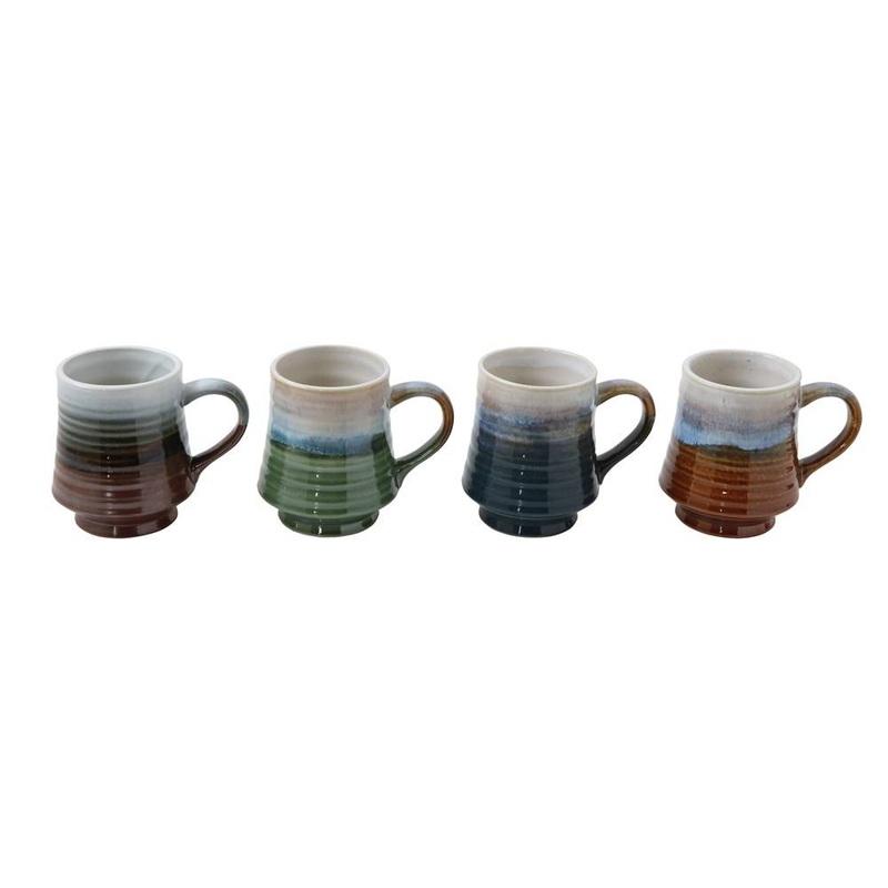 Stoneware Mug-16oz Green