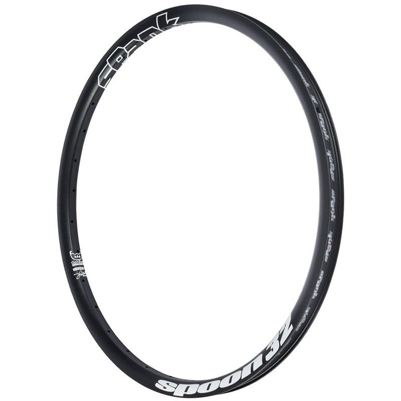 Spank Spoon 32 Rim – 26″ Disc Black 32H Clincher