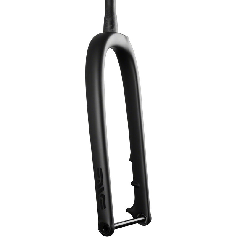 Fat Bike Carbon Fork 1.5″ Tapered Steerer 42/51mm Adjustable Rake 15mm x 150mm Axle BLK