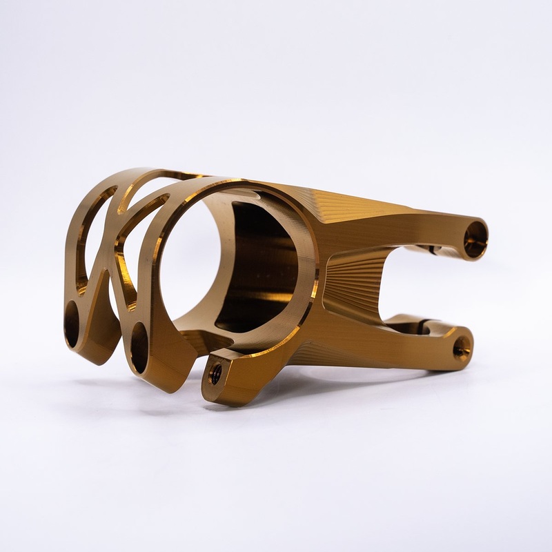 5Dev 2 Bolt Titanium Stem – 31.8mm and 35mm Clamp – 40mm Length – Bronze