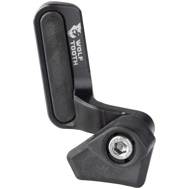 Wolf Tooth LoneWolf Aero Chainguide – Braze-On, High-Mount, For use with Cervelo S5, Black