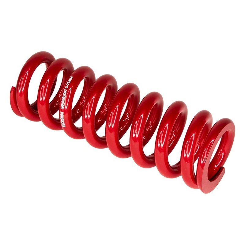 RockShox Metric Spring – Electric Red LENGTH 151MM SPRING TRAVEL (57.5-65MM) 475 LB