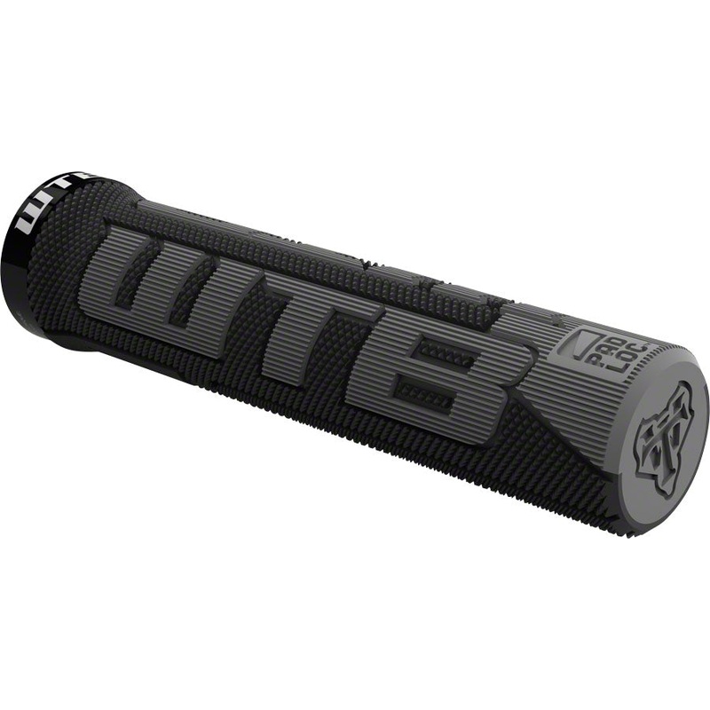 WTB Commander PadLoc Grips – Black/Gray, Lock-On