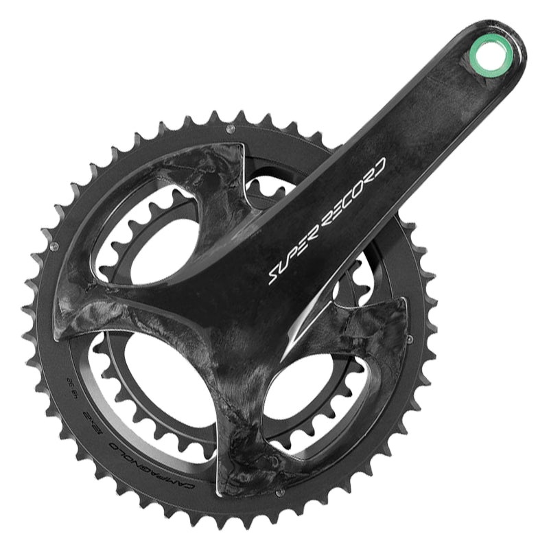 Super Record Wireless Crankset – 170mm 12-Speed 45/29t Campy 121/88 Asym BCD Ultra Torque Spindle Carbon